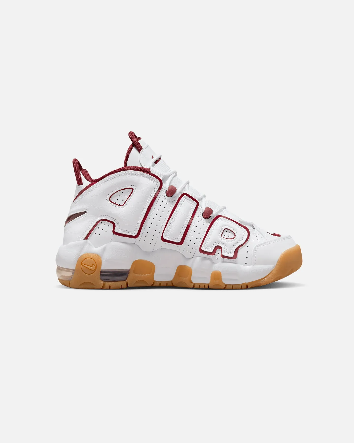 Nike Kids' Air More Uptempo (GS) White/Red