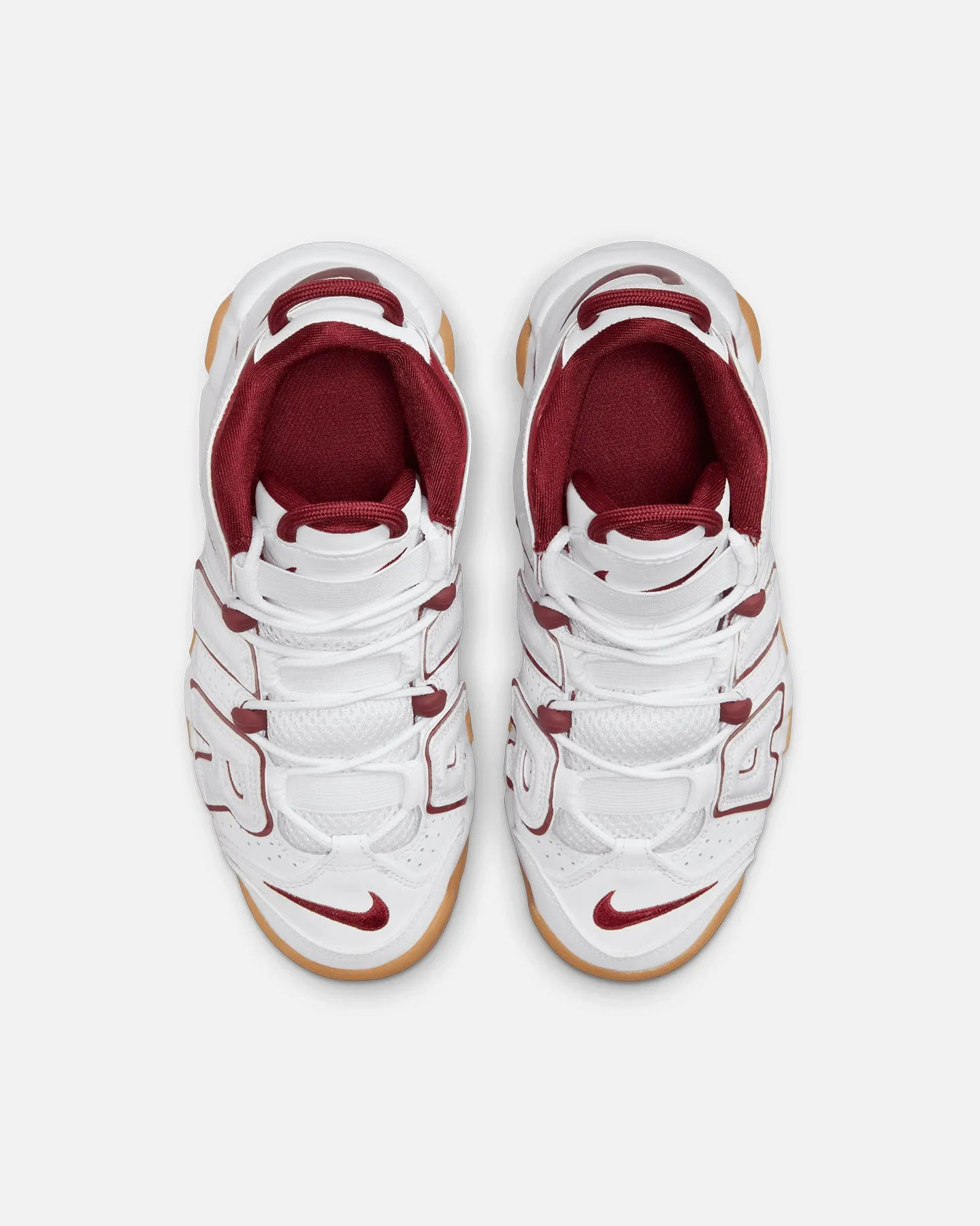 Nike Kids' Air More Uptempo (GS) White/Red