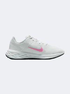 Nike Revolution 6 Next Nature Women Running Espadrilles White/Pink