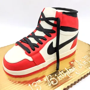 Nike Shoe 3D - Red and Black