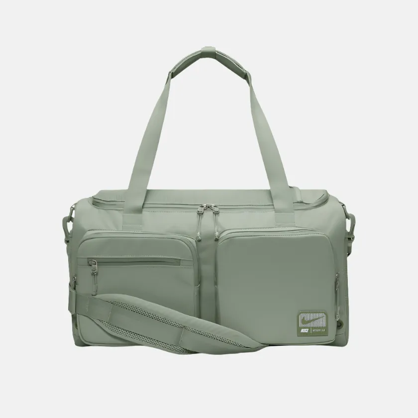 Nike Utility Power 2.0 Duffel Bag (Small, 31L) -Jade Horizon/Jade Horizon/Oil Green