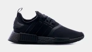 NMD R1 Grade School Running Shoes (Black)