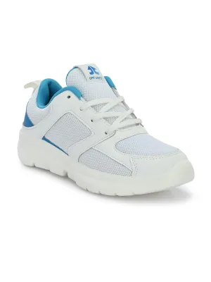 OFF LIMITS Girl's NIX JR Running Shoes, White/Blue, 1