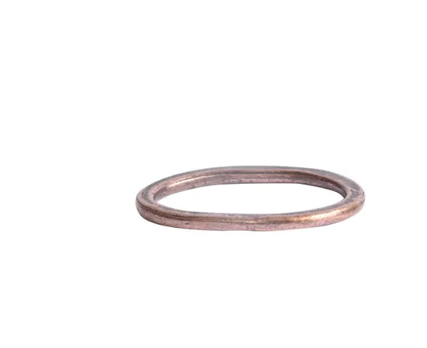 Open Frame, Oval Hammered Hoop 17x11.5mm, Antiqued Copper, by Nunn Design
