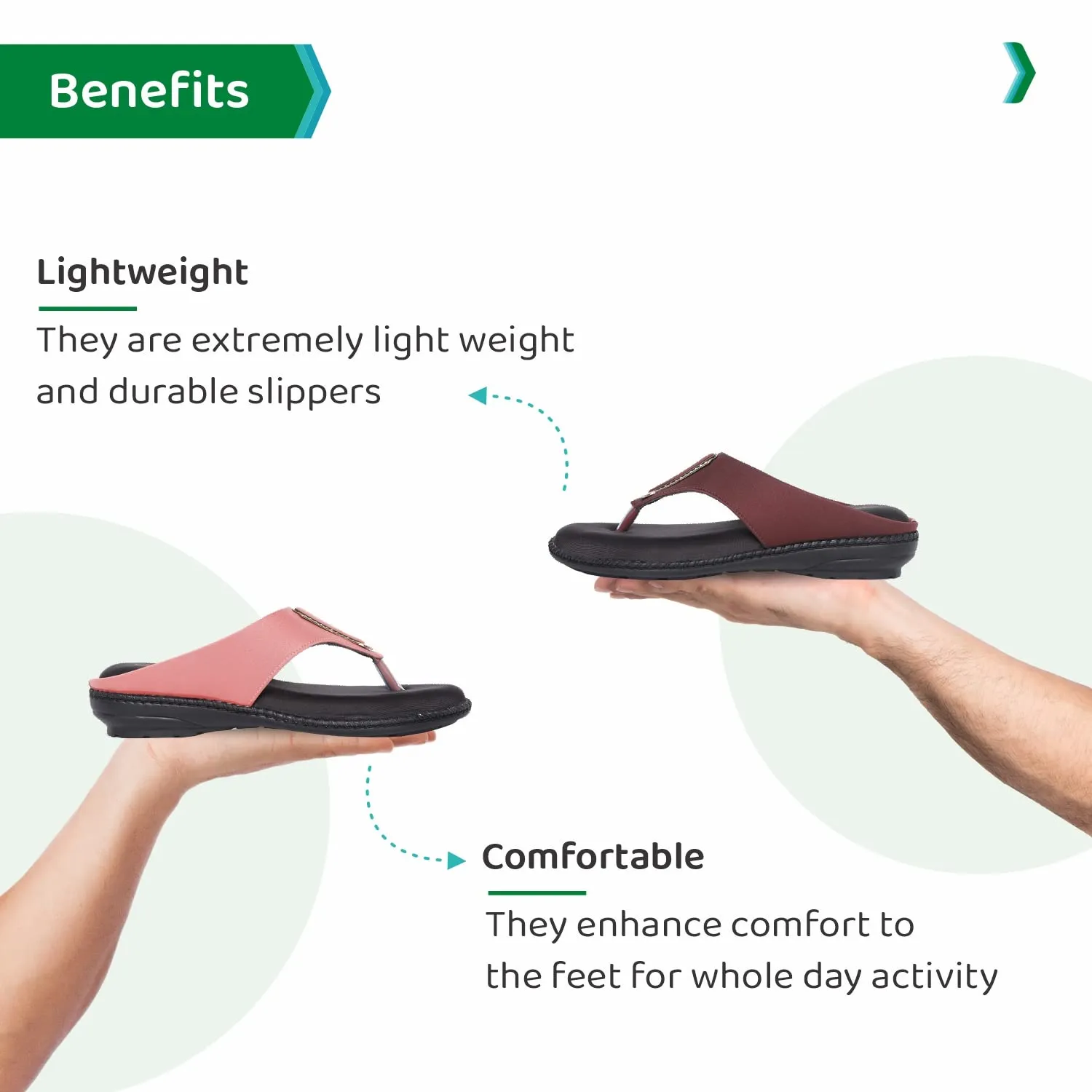 ORTHO JOY Fancy doctor slippers | Stylish chappal for women | Comfortable flat sandals for women stylish