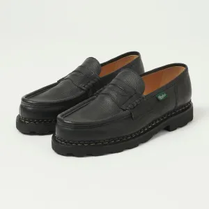 Paraboot Reims Loafer - Black Grain Noir