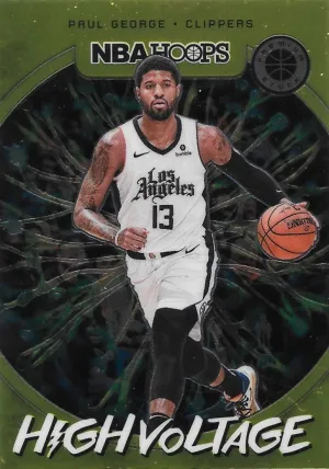 Paul George, High Voltage, 2019-20 Panini Hoops Premium Stock Basketball NBA