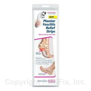 PediFix Plantar Fasciitis Relief Strips (P6060) - 7 pre-cut strips