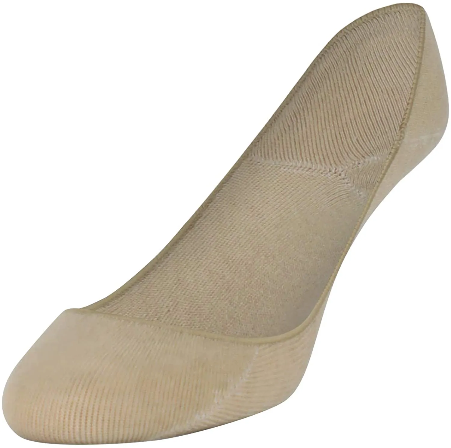 Peds womens Padded Super Low Cut No Show Socks