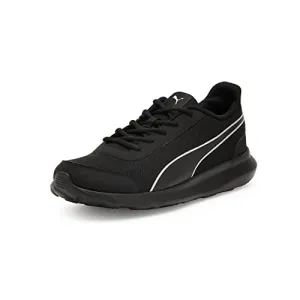 Puma Men's Dazzler Sneakers - 7 UK (Black, Silver, 39178201)