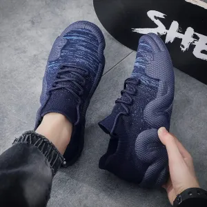 Red Mesh Breathable Sports Shoes for Men and Women: Lightweight Casual Running Sneakers with Non-Slip Sole    S5039556