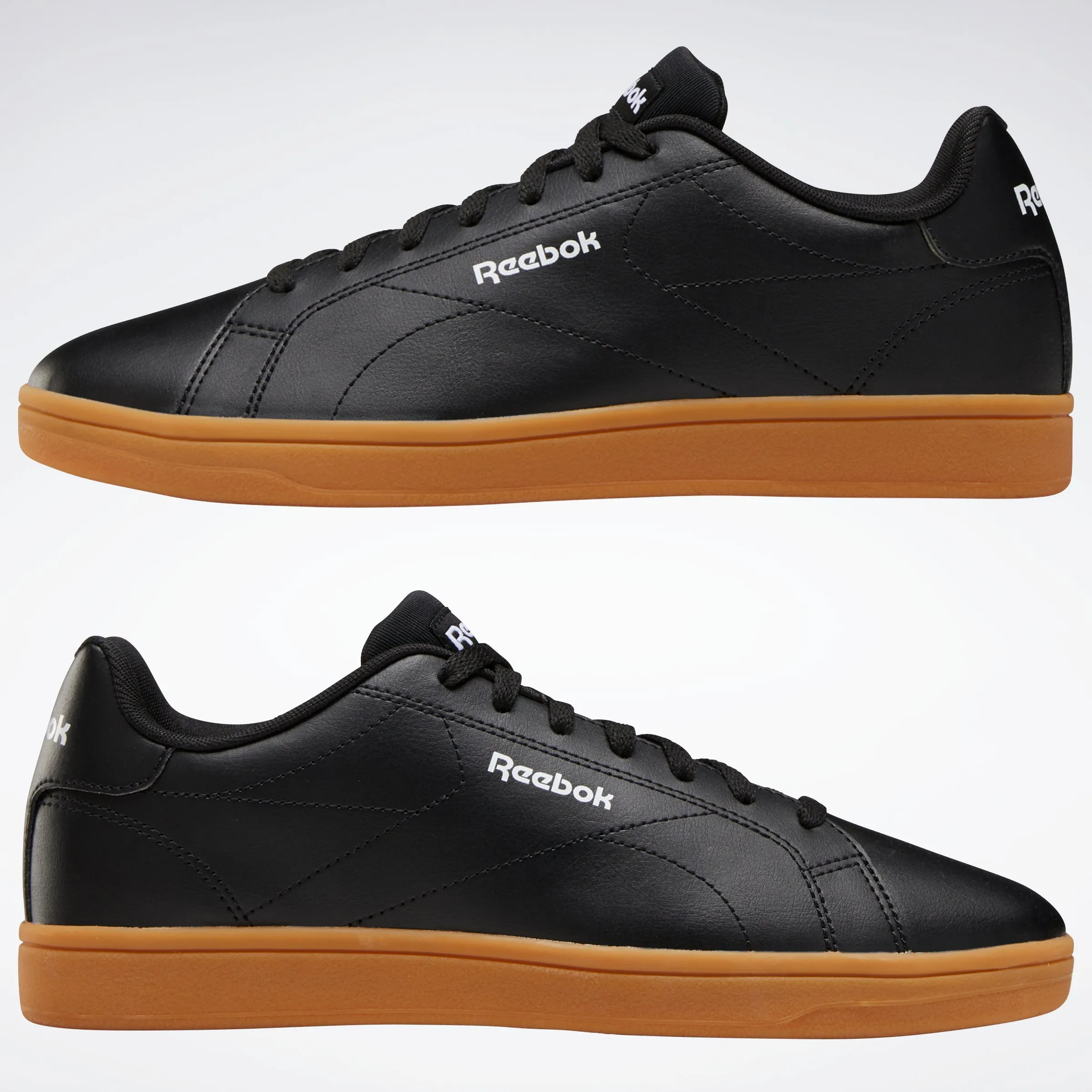 Reebok Footwear Men Reebok Royal Complete Clean 2.0 Shoes Black/White/Rbkg06