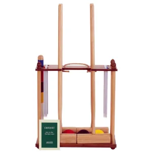 Reigate Croquet Set With Wooden Display Stand