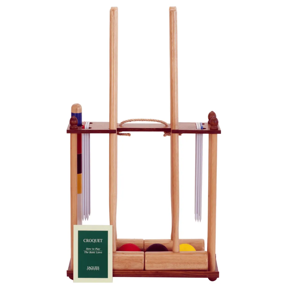 Reigate Croquet Set With Wooden Display Stand