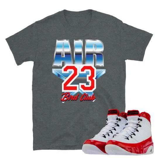 Retro 9 "Gym Red" Sneaker Shirt All Star