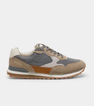 Retro Running Sports Beige