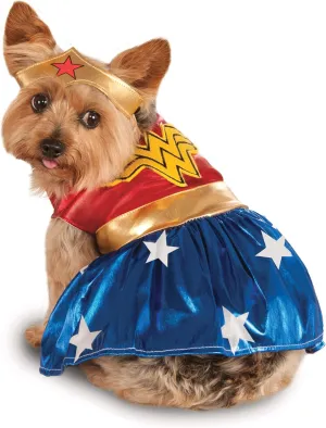 Rubie's Wonder Woman Deluxe Dog Costume