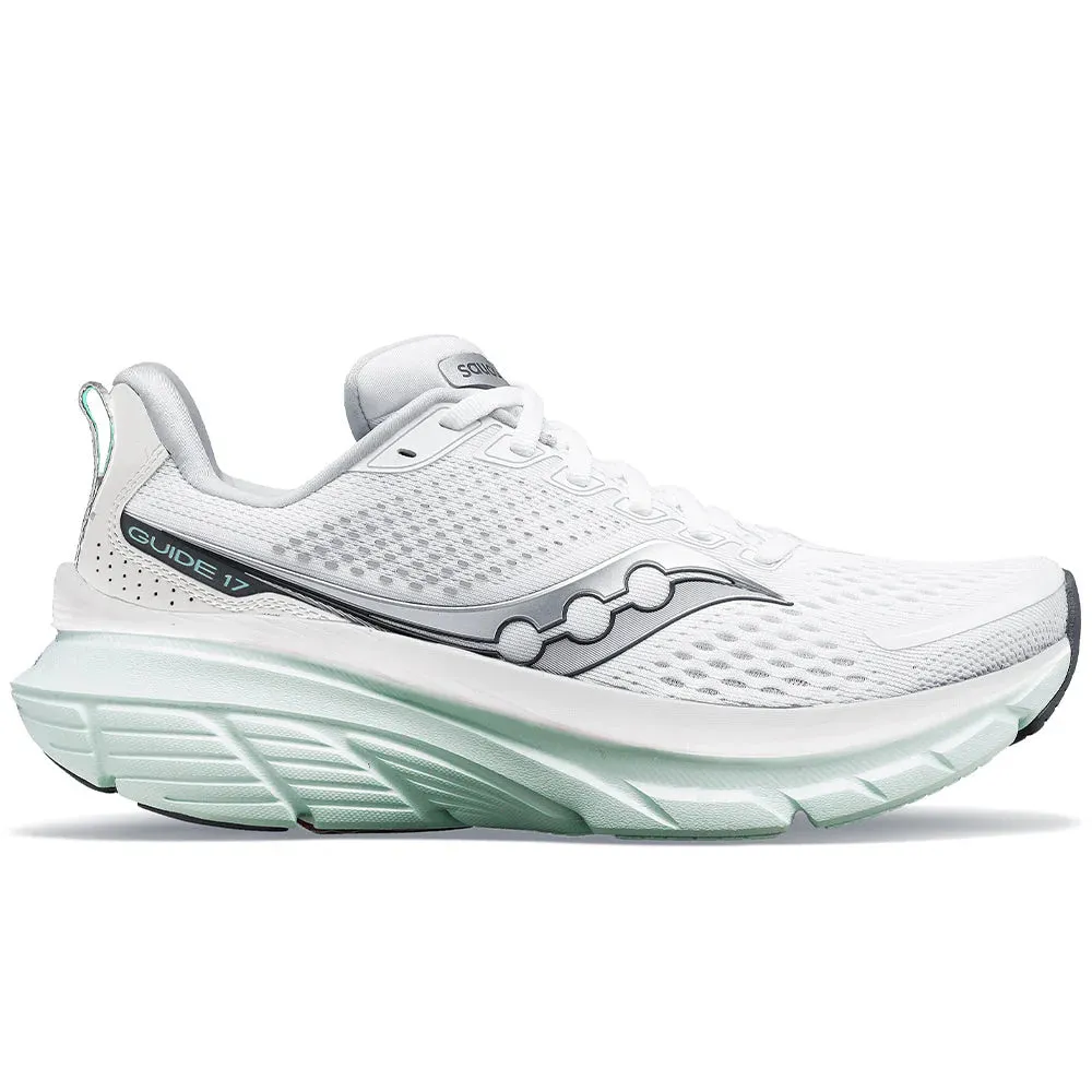 Saucony Women's Guide 17- White/Jade (S10936-240)