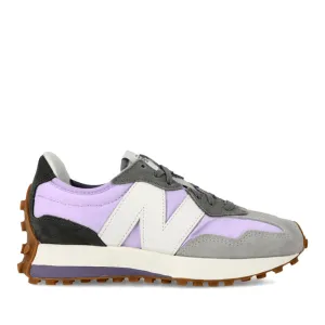 Scarpe Donna NEW BALANCE Sneakers 327 in Suede e Mesh colore Cyber Lilac