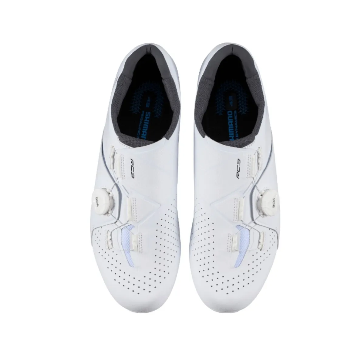 Shimano RC3 White Shoes