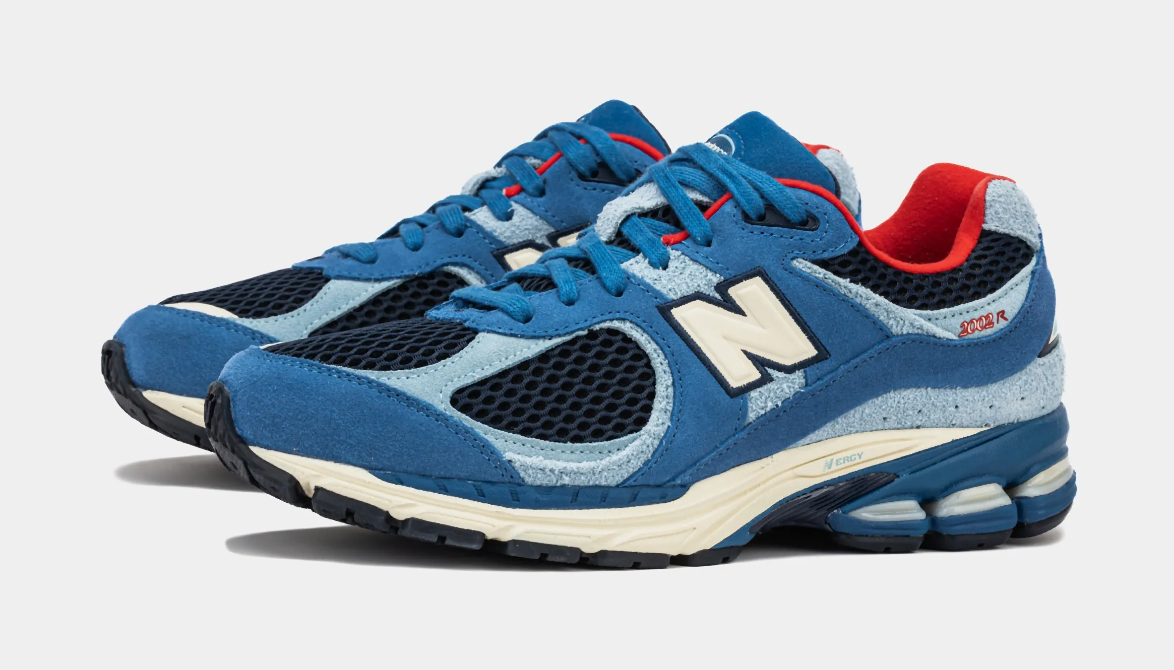 Shoe Palace x New Balance 2002R Volcanic Rocks Mens Running Shoes (Blue/Red)