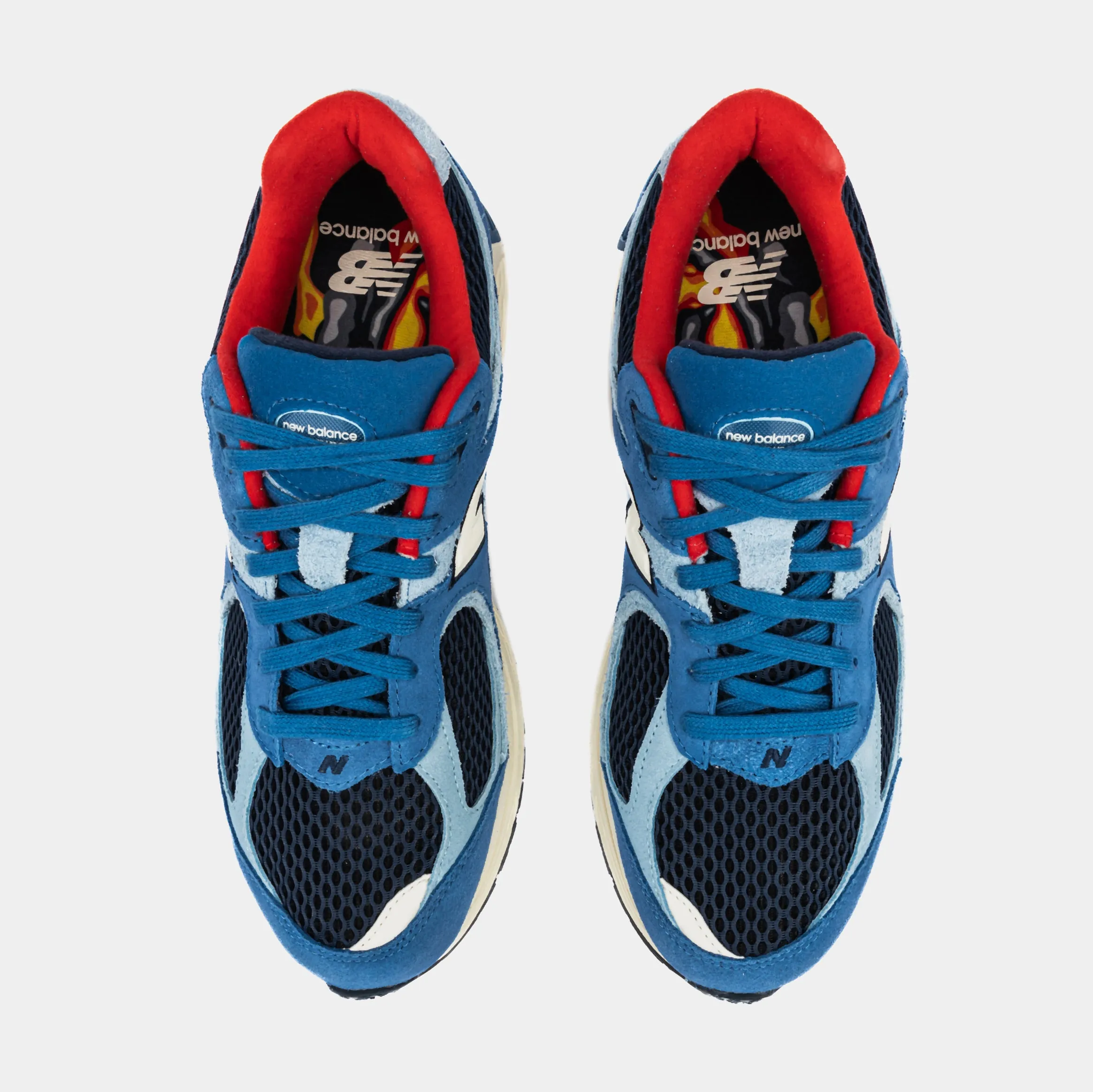 Shoe Palace x New Balance 2002R Volcanic Rocks Mens Running Shoes (Blue/Red)