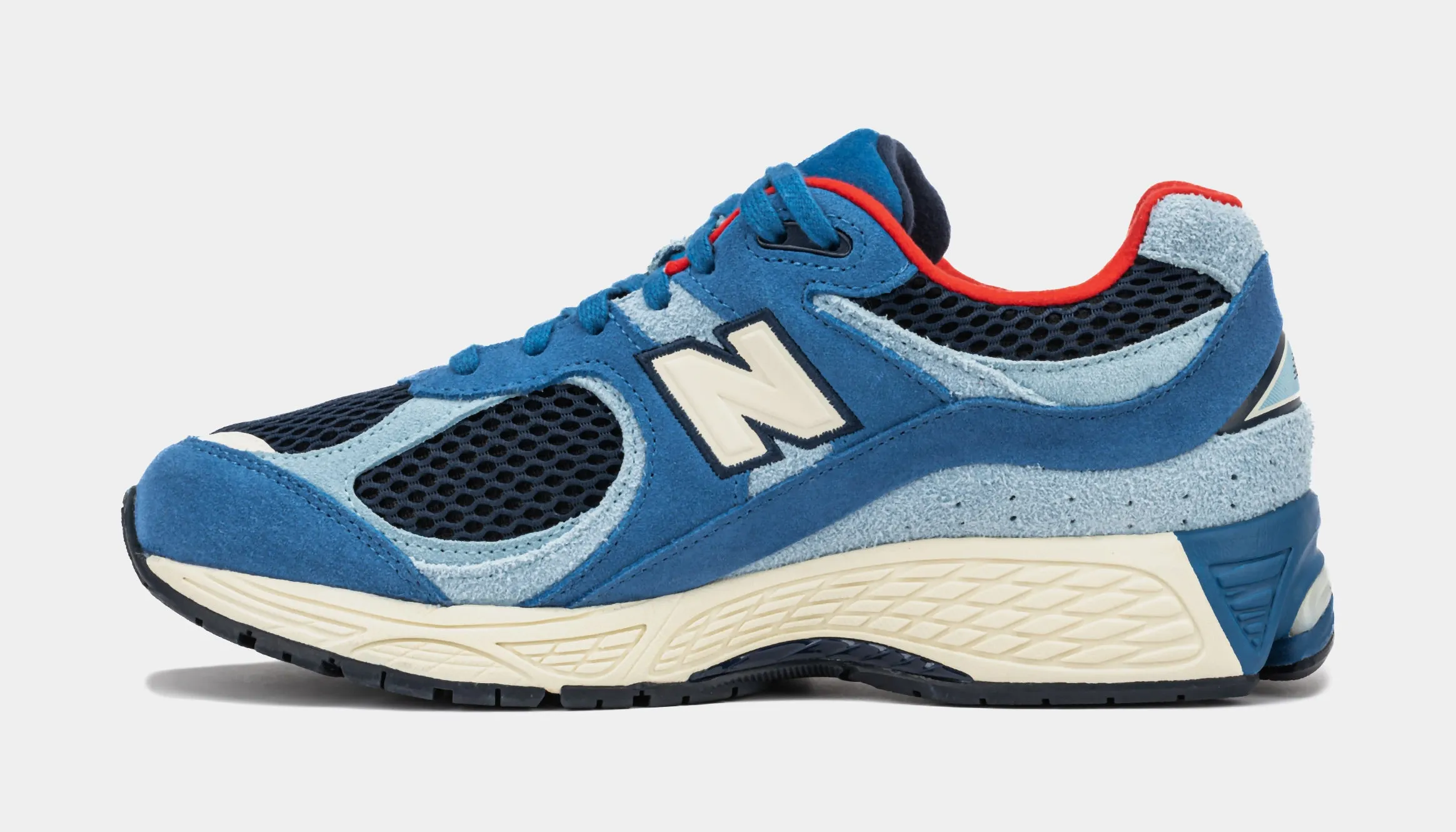 Shoe Palace x New Balance 2002R Volcanic Rocks Mens Running Shoes (Blue/Red)