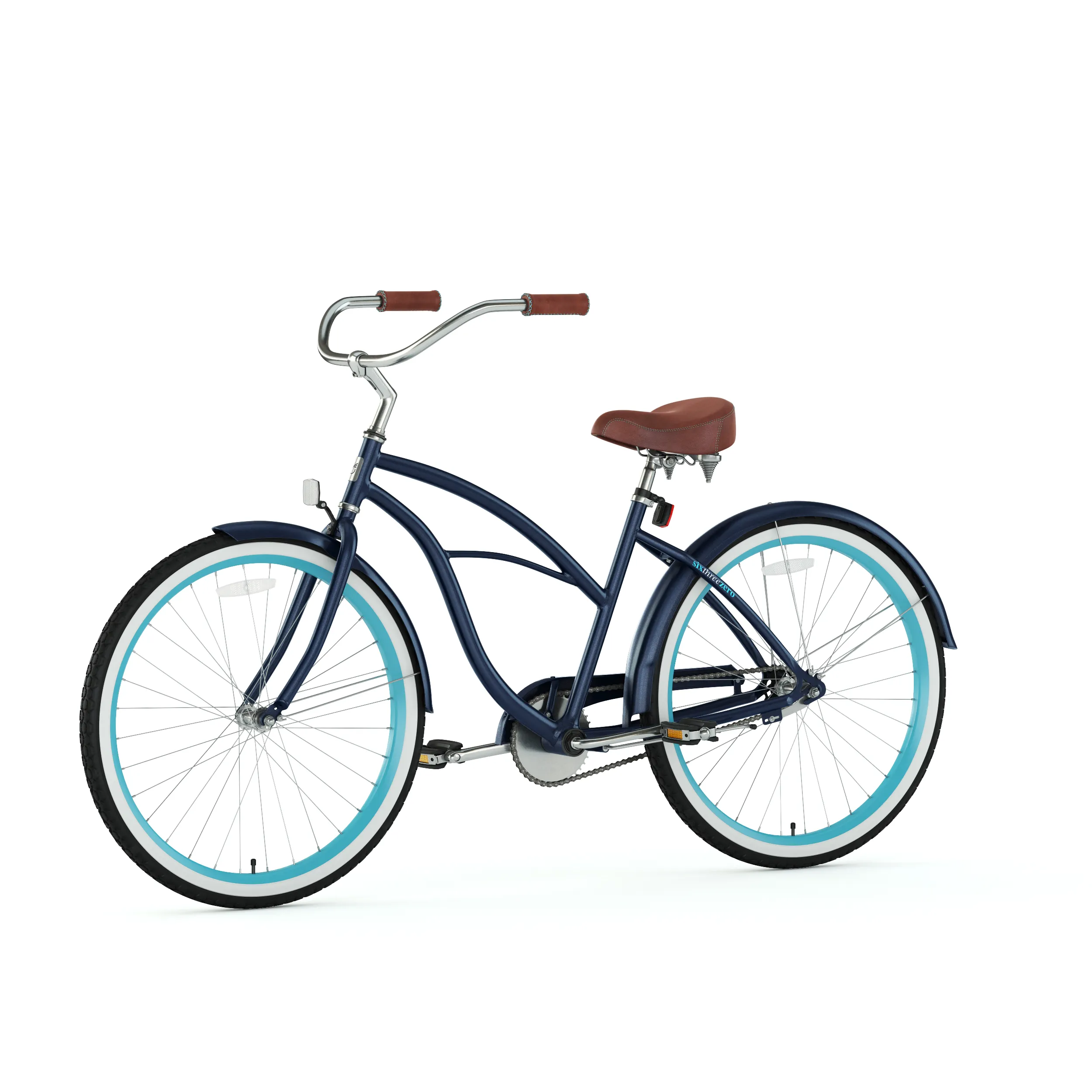 sixthreezero Classic Edition 7 Speed Women's Beach Cruiser Bicycle