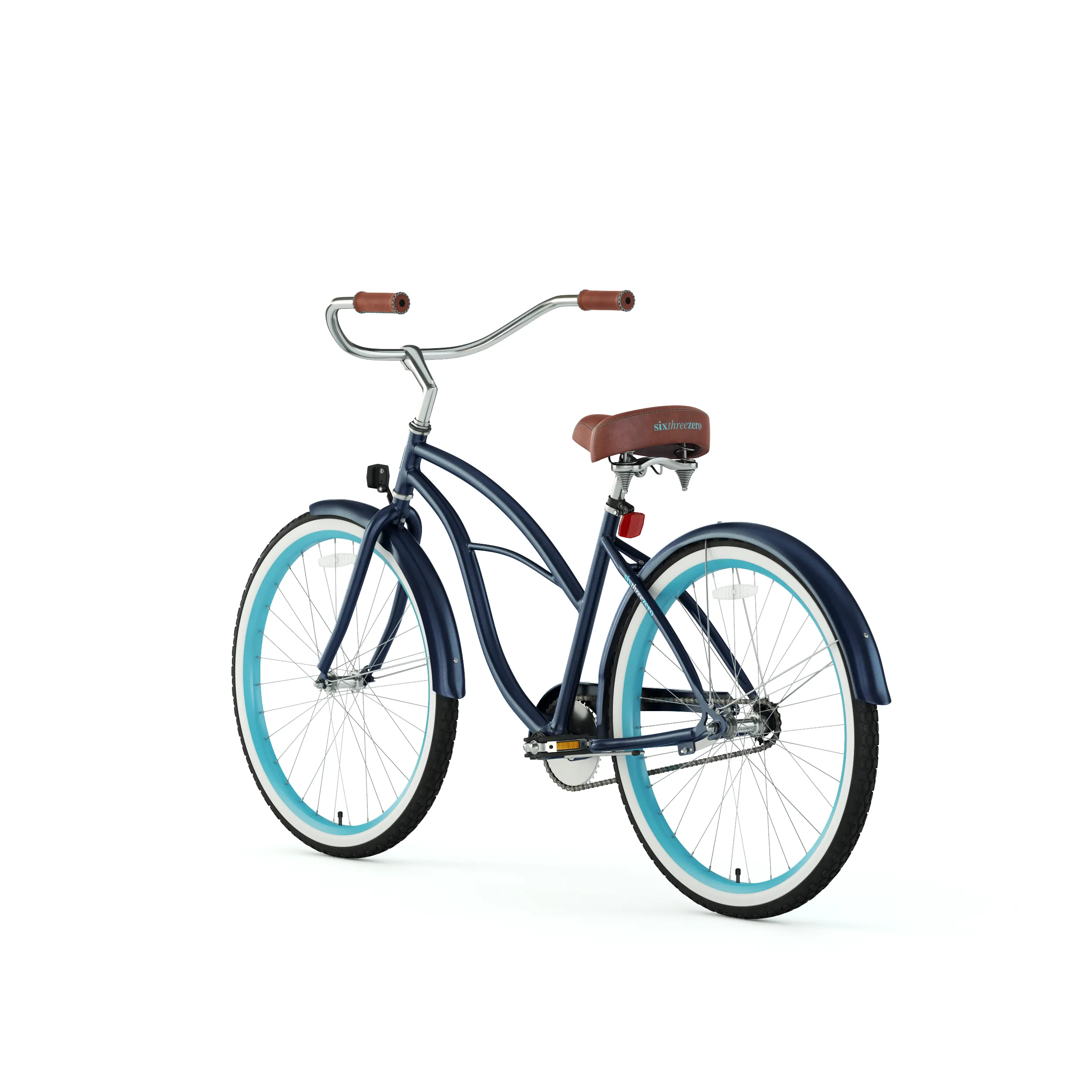 sixthreezero Classic Edition 7 Speed Women's Beach Cruiser Bicycle