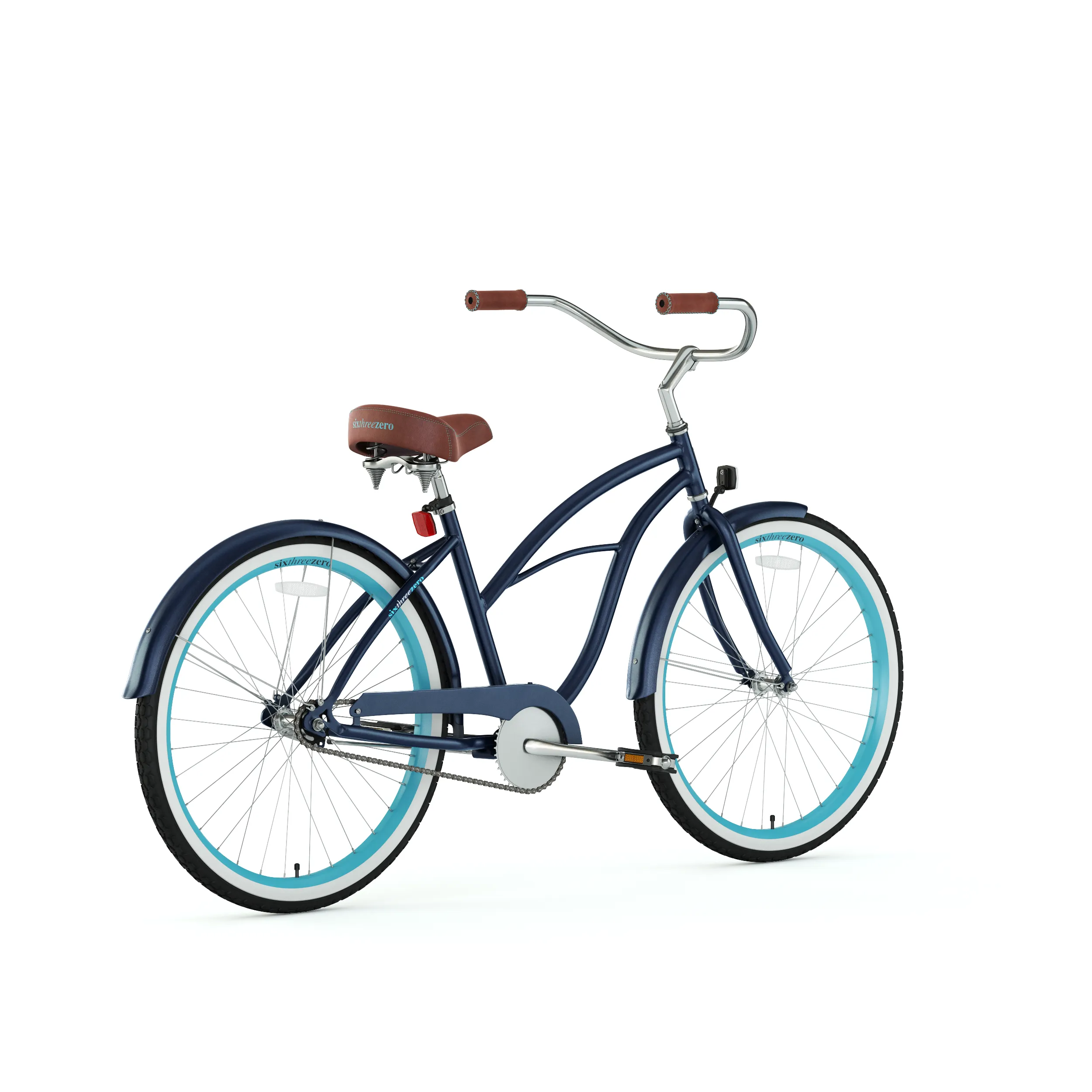 sixthreezero Classic Edition 7 Speed Women's Beach Cruiser Bicycle