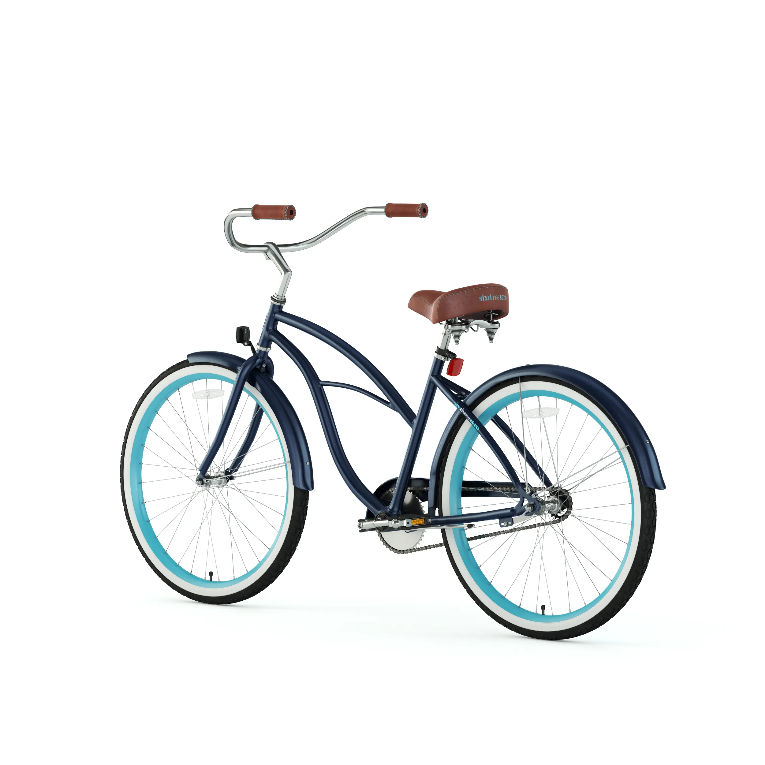 sixthreezero Classic Edition 7 Speed Women's Beach Cruiser Bicycle