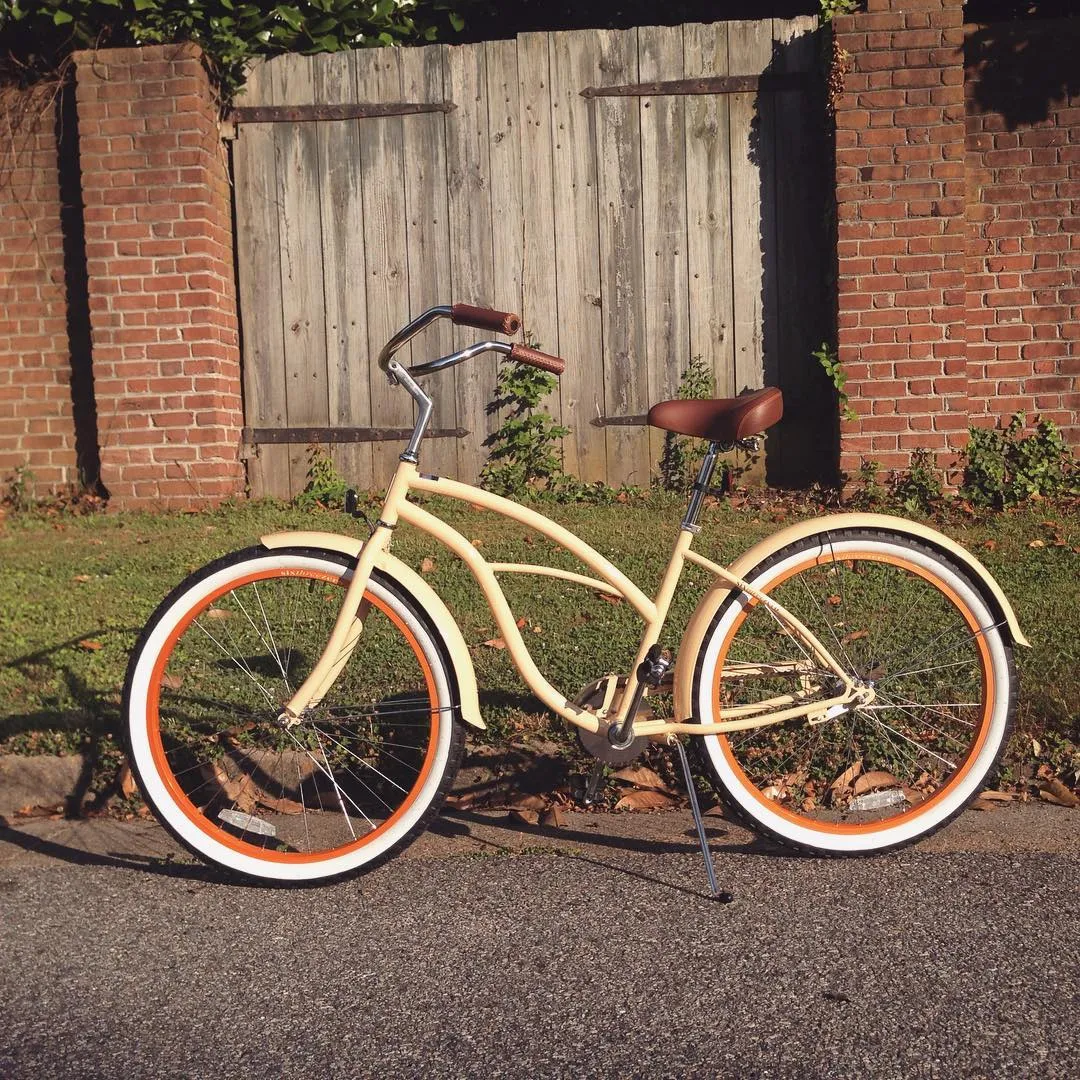 sixthreezero Classic Edition 7 Speed Women's Beach Cruiser Bicycle