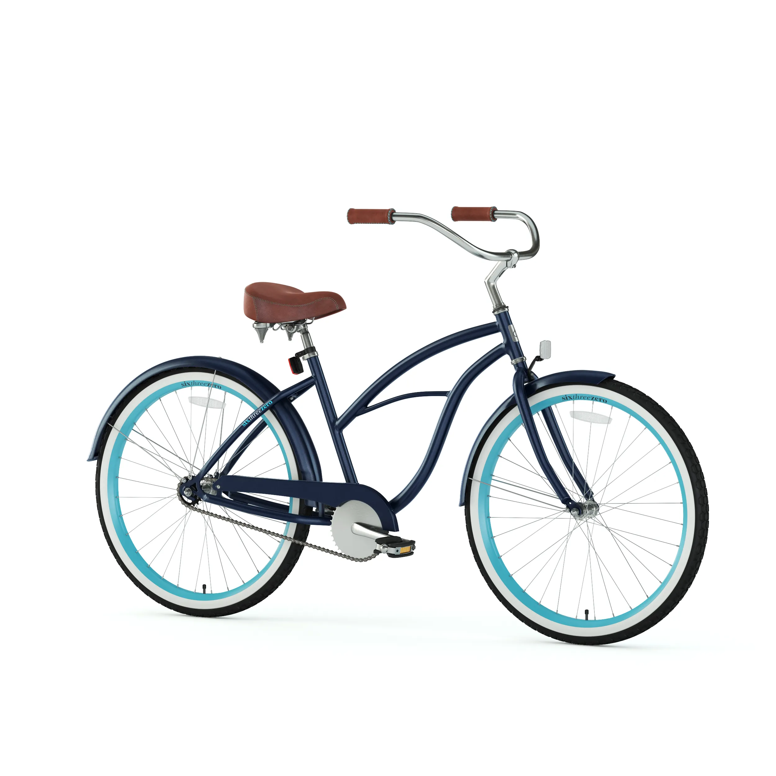 sixthreezero Classic Edition 7 Speed Women's Beach Cruiser Bicycle