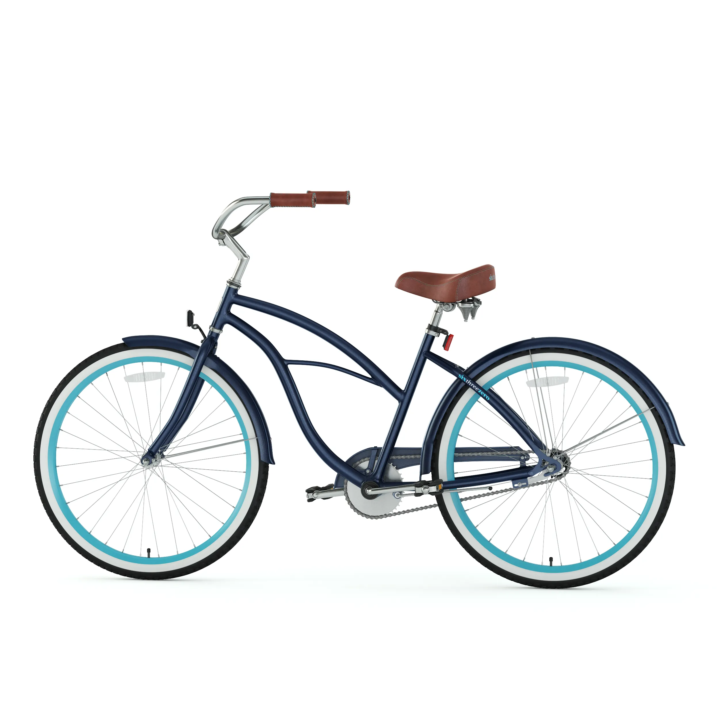 sixthreezero Classic Edition 7 Speed Women's Beach Cruiser Bicycle