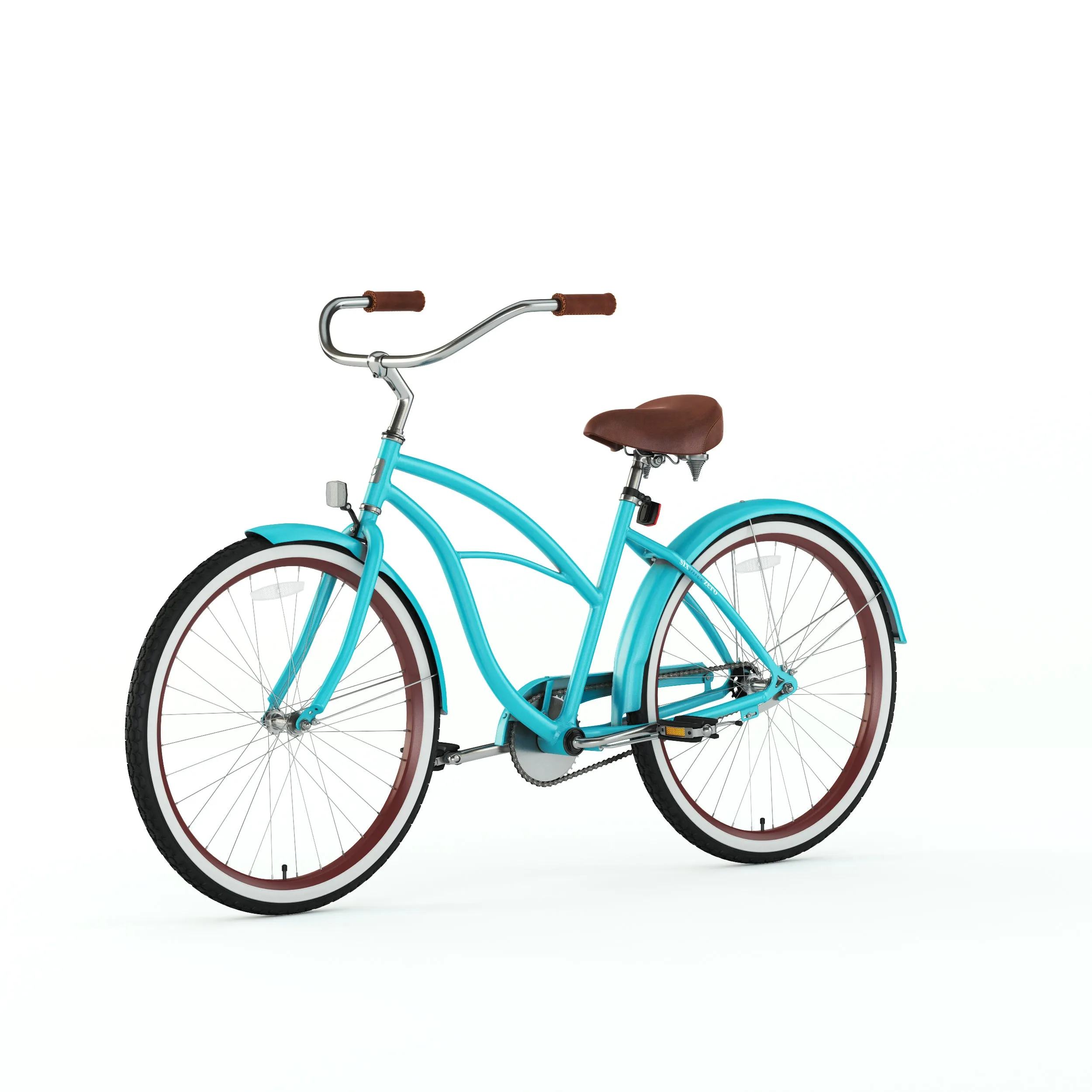 sixthreezero Teal Women's 26" 7 Speed Beach Cruiser Bicycle