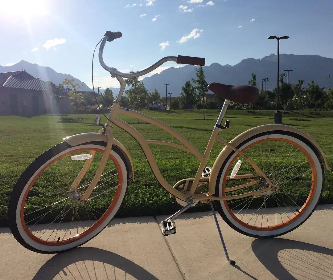 sixthreezero Teal Women's 26" 7 Speed Beach Cruiser Bicycle