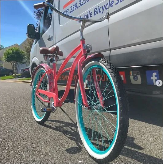 sixthreezero Teal Women's 26" 7 Speed Beach Cruiser Bicycle