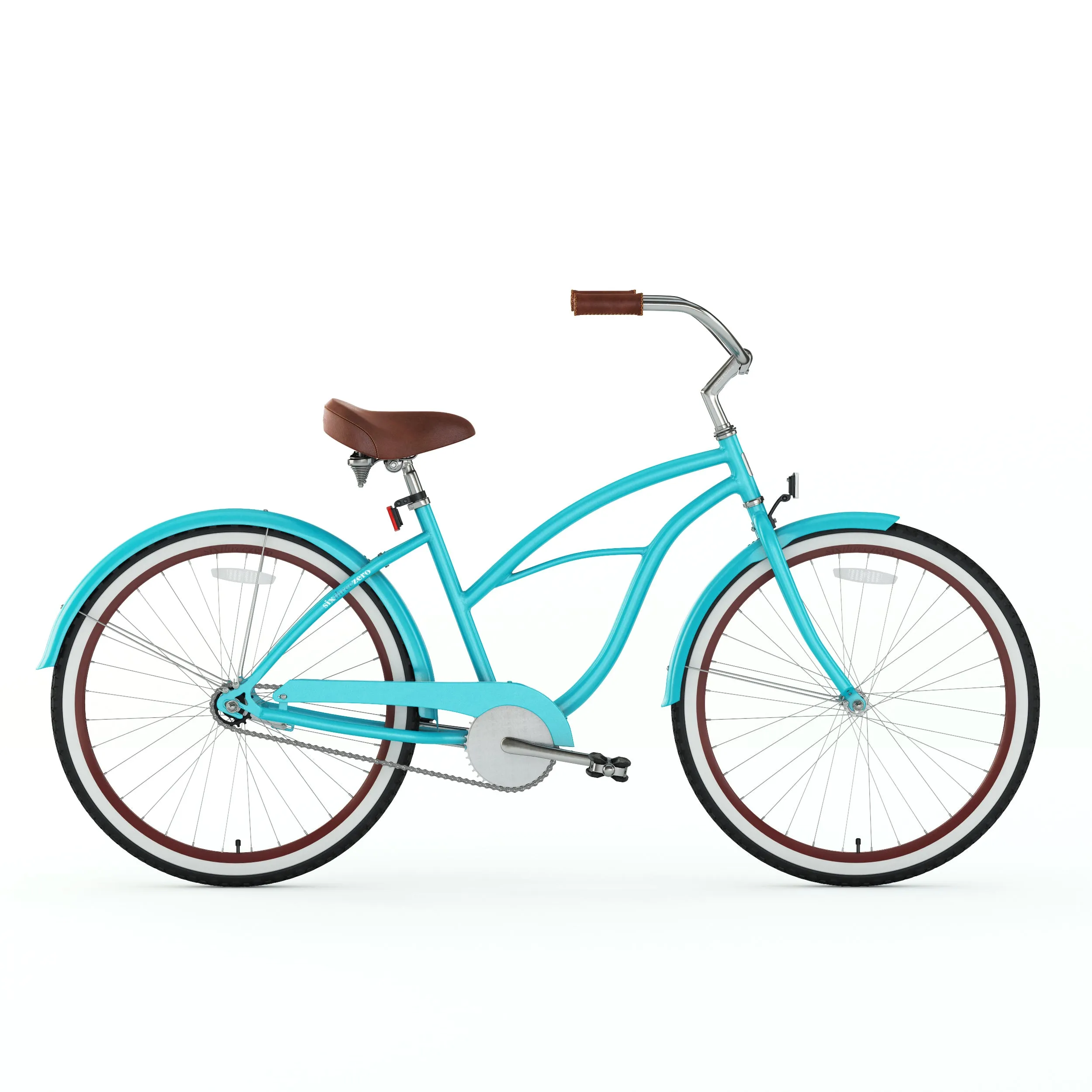 sixthreezero Teal Women's 26" 7 Speed Beach Cruiser Bicycle