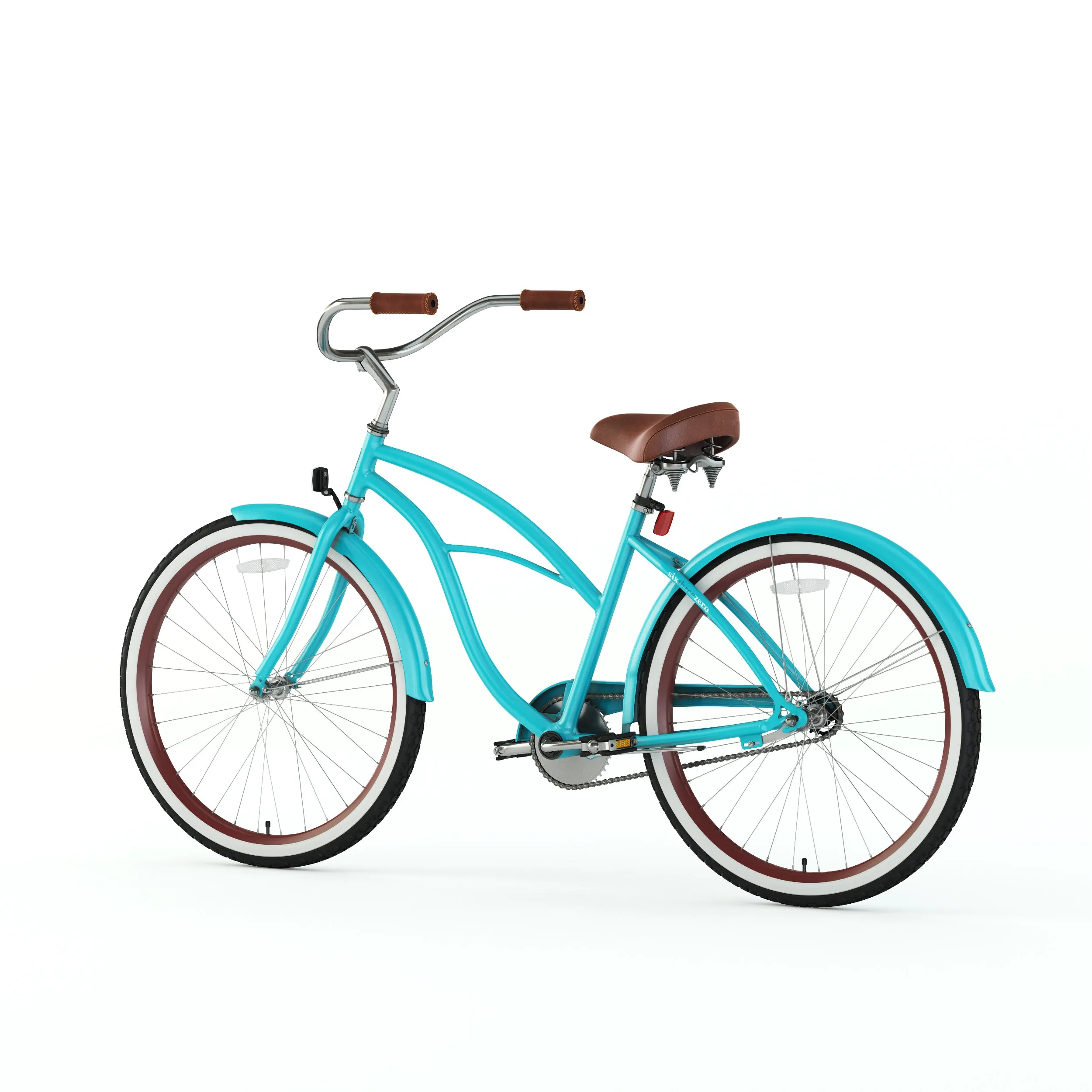 sixthreezero Teal Women's 26" 7 Speed Beach Cruiser Bicycle