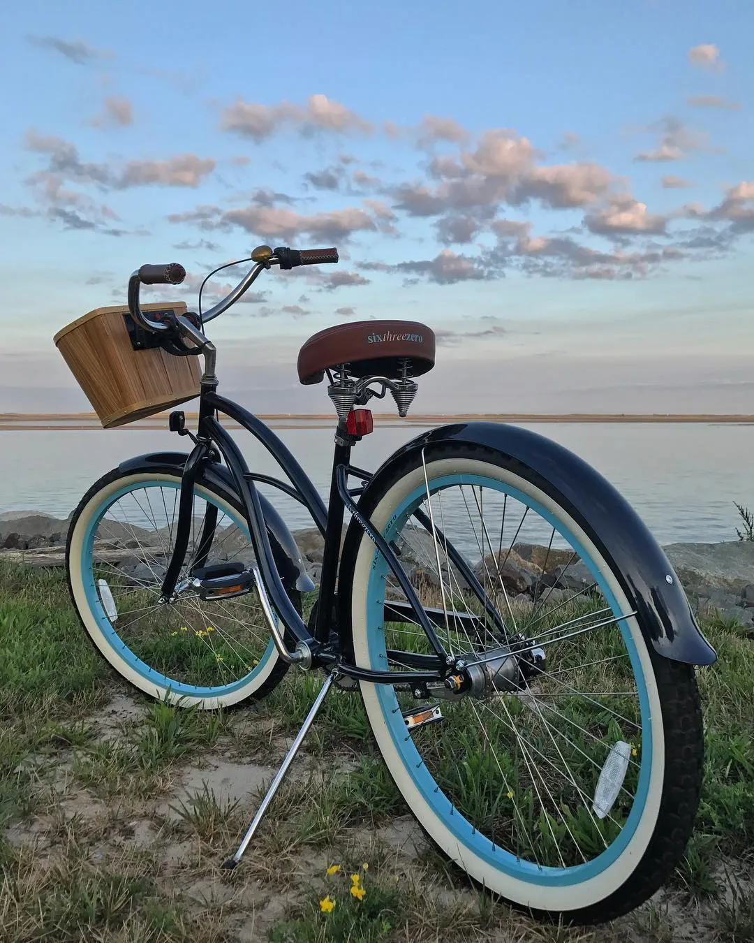 sixthreezero Teal Women's 26" 7 Speed Beach Cruiser Bicycle