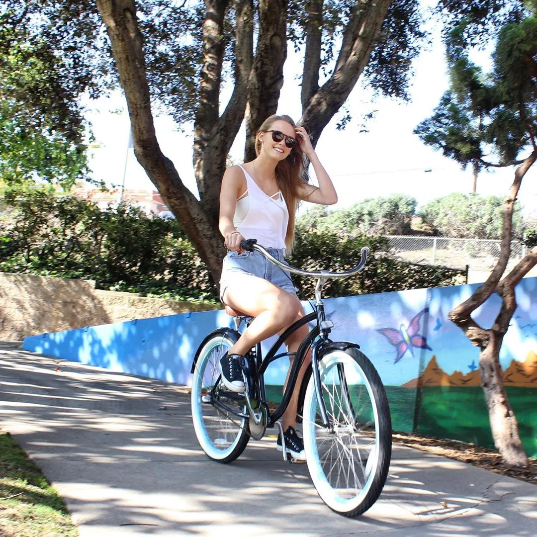 sixthreezero Teal Women's 26" 7 Speed Beach Cruiser Bicycle