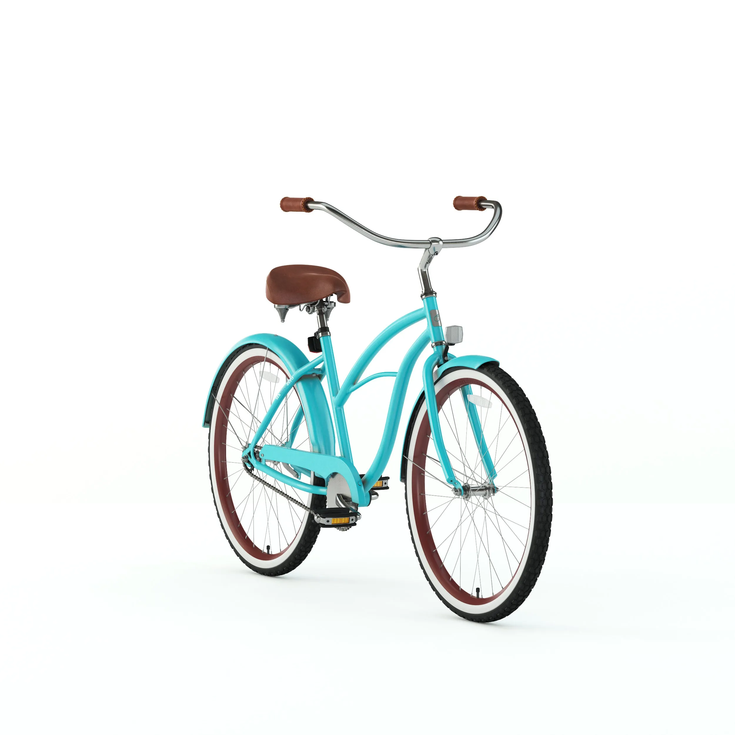 sixthreezero Teal Women's 26" 7 Speed Beach Cruiser Bicycle