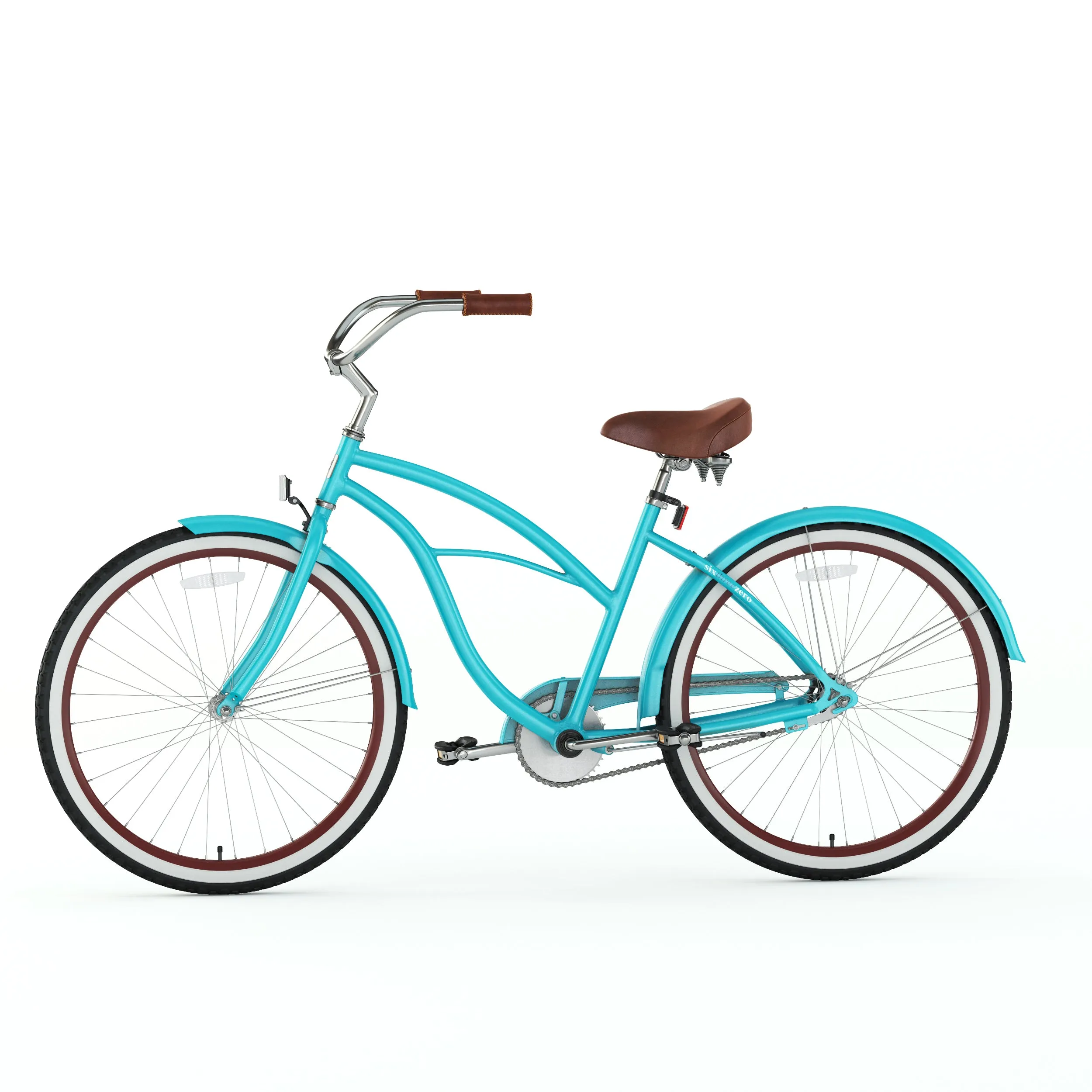 sixthreezero Teal Women's 26" 7 Speed Beach Cruiser Bicycle