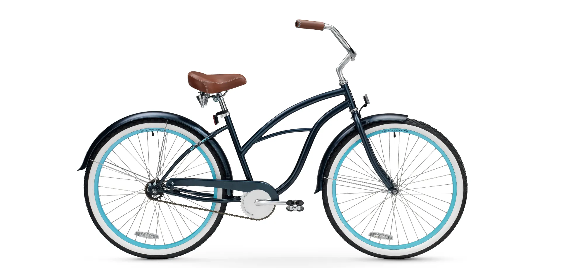 sixthreezero Teal Women's 26" 7 Speed Beach Cruiser Bicycle