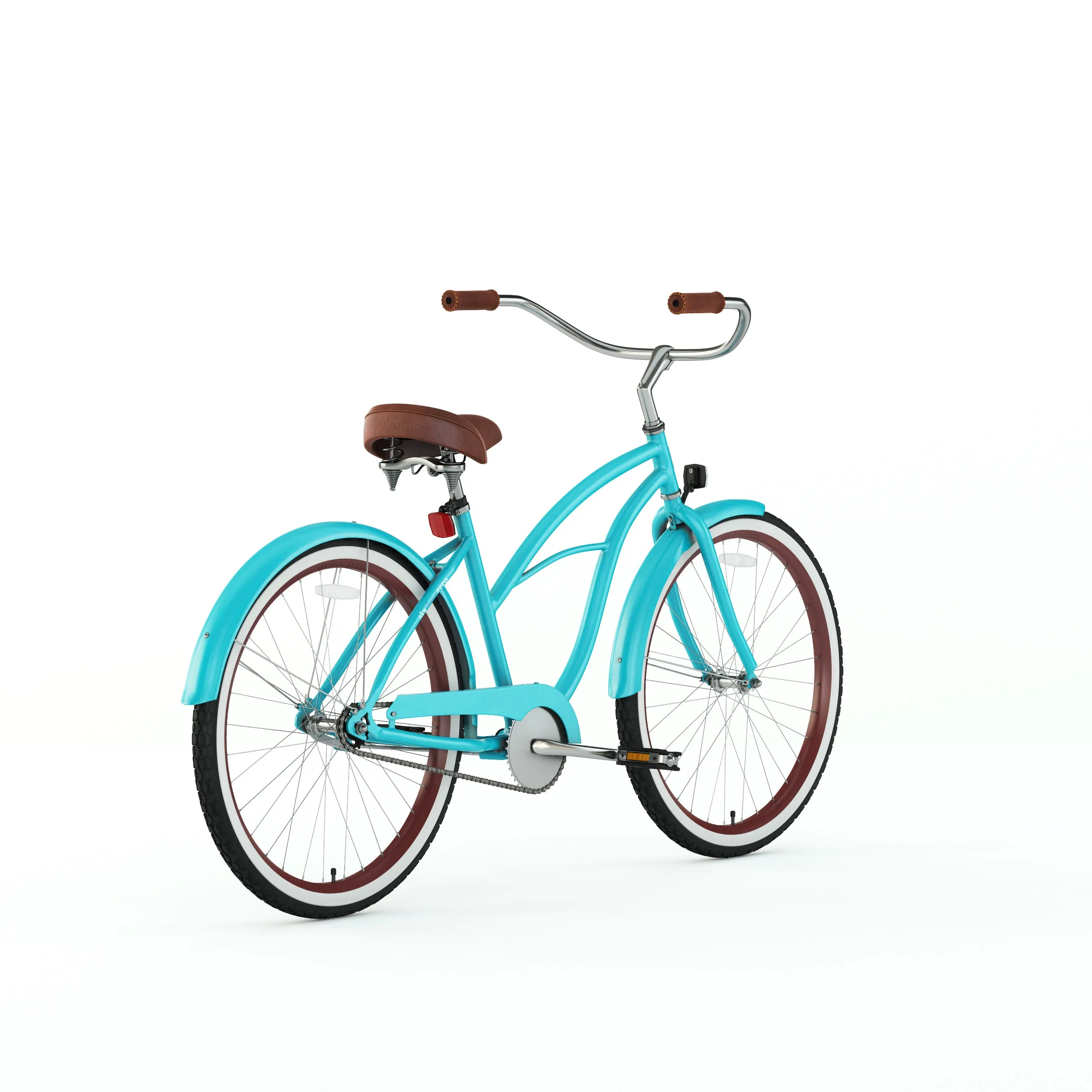 sixthreezero Teal Women's 26" 7 Speed Beach Cruiser Bicycle