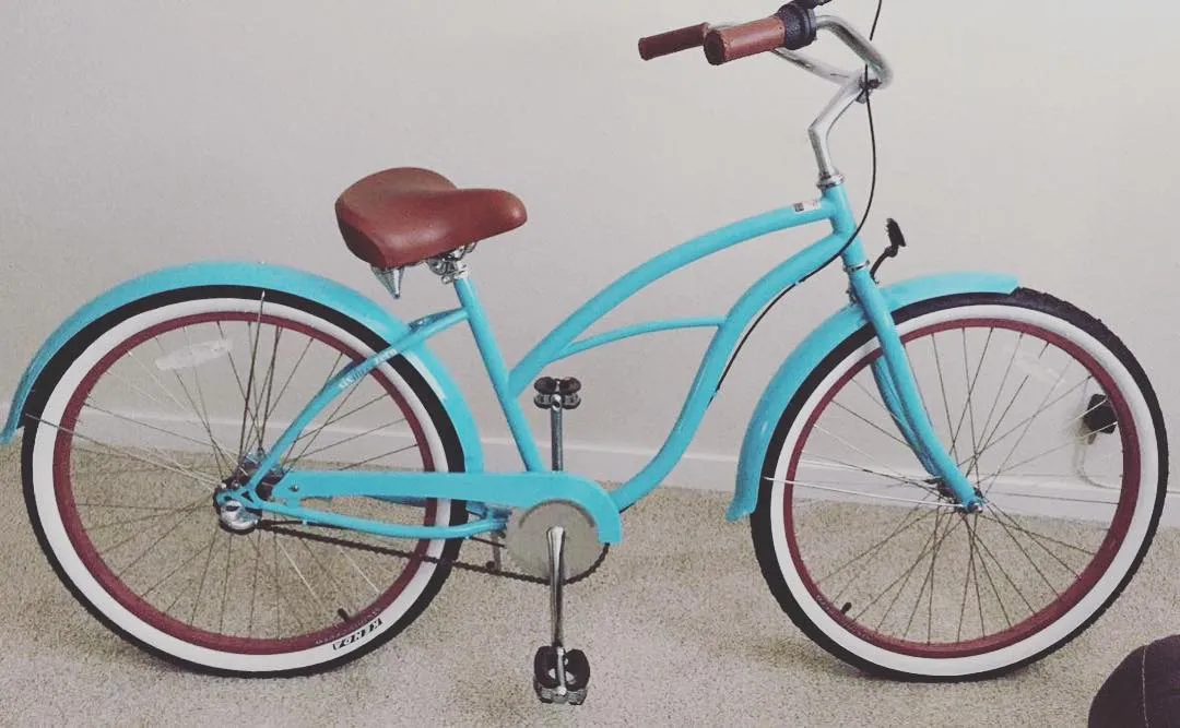 sixthreezero Teal Women's 26" 7 Speed Beach Cruiser Bicycle