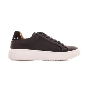 Sneakers Uomo Con Borchie In Pelle Con suola In Gomma Art. Sc36