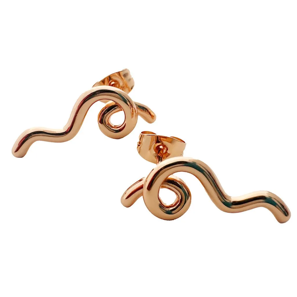 Squiggle Earrings