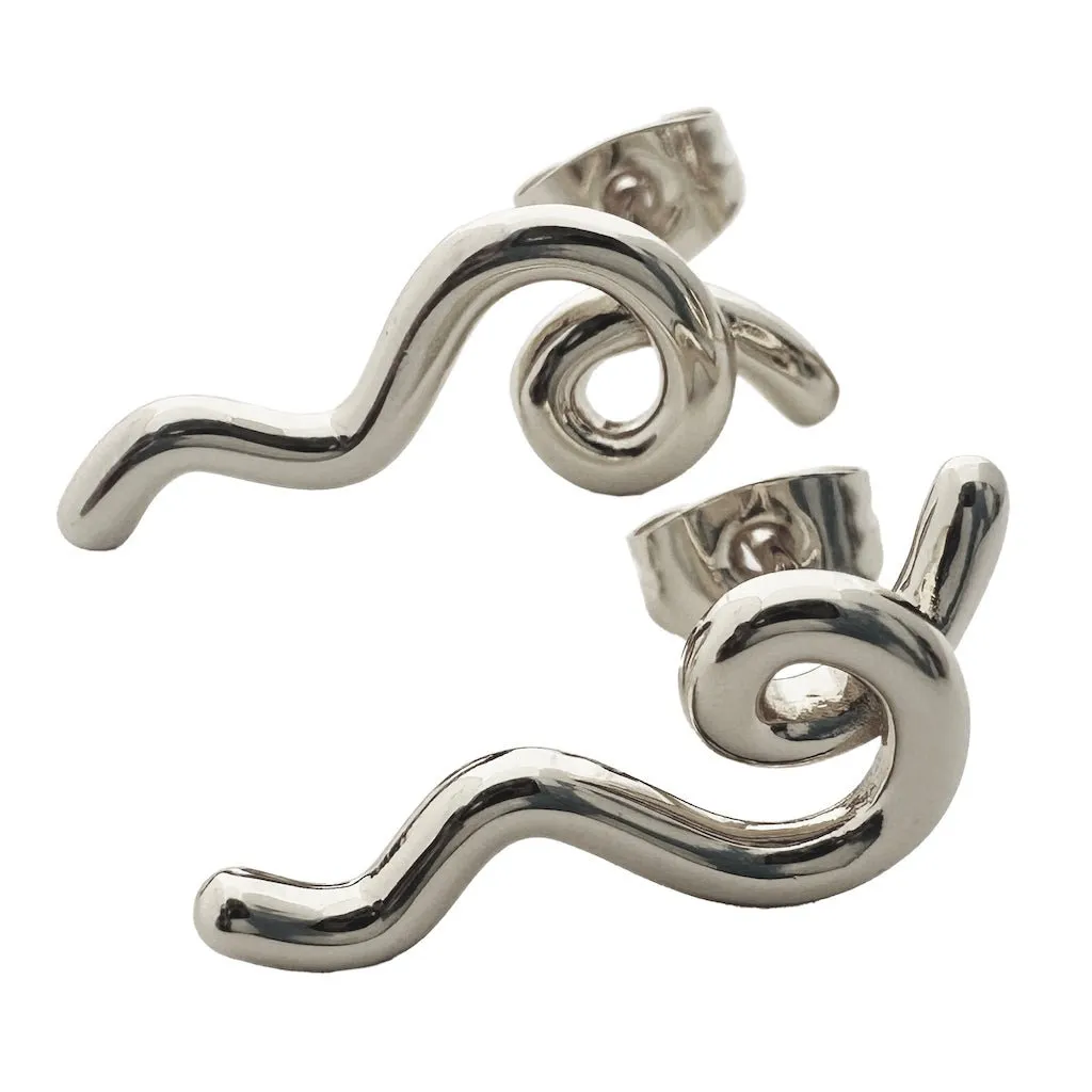 Squiggle Earrings