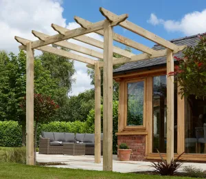 Staffordshire Wooden Pergola